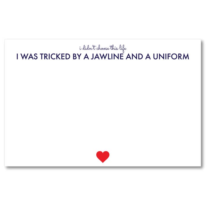 VON EINER KIEFERLINIE + EINHEITLICHEM PLATTENPOLSTER GETÄUSCHT | HEIMATFRONT-HUMOR für den Großhandel von B. ROWE & CO.