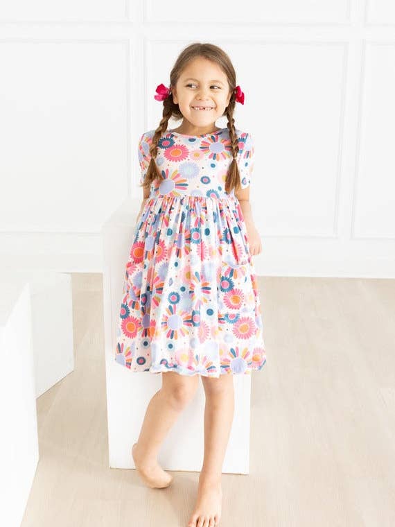 Mila & Rose - Wholesale Dress - Kids - Keep Growing S/S Pocket Twirl Dress