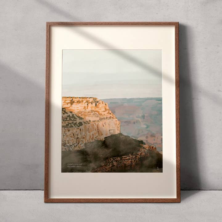 Parc national du Grand Canyon Imprimer pour la vente par Sydney Brooke Art