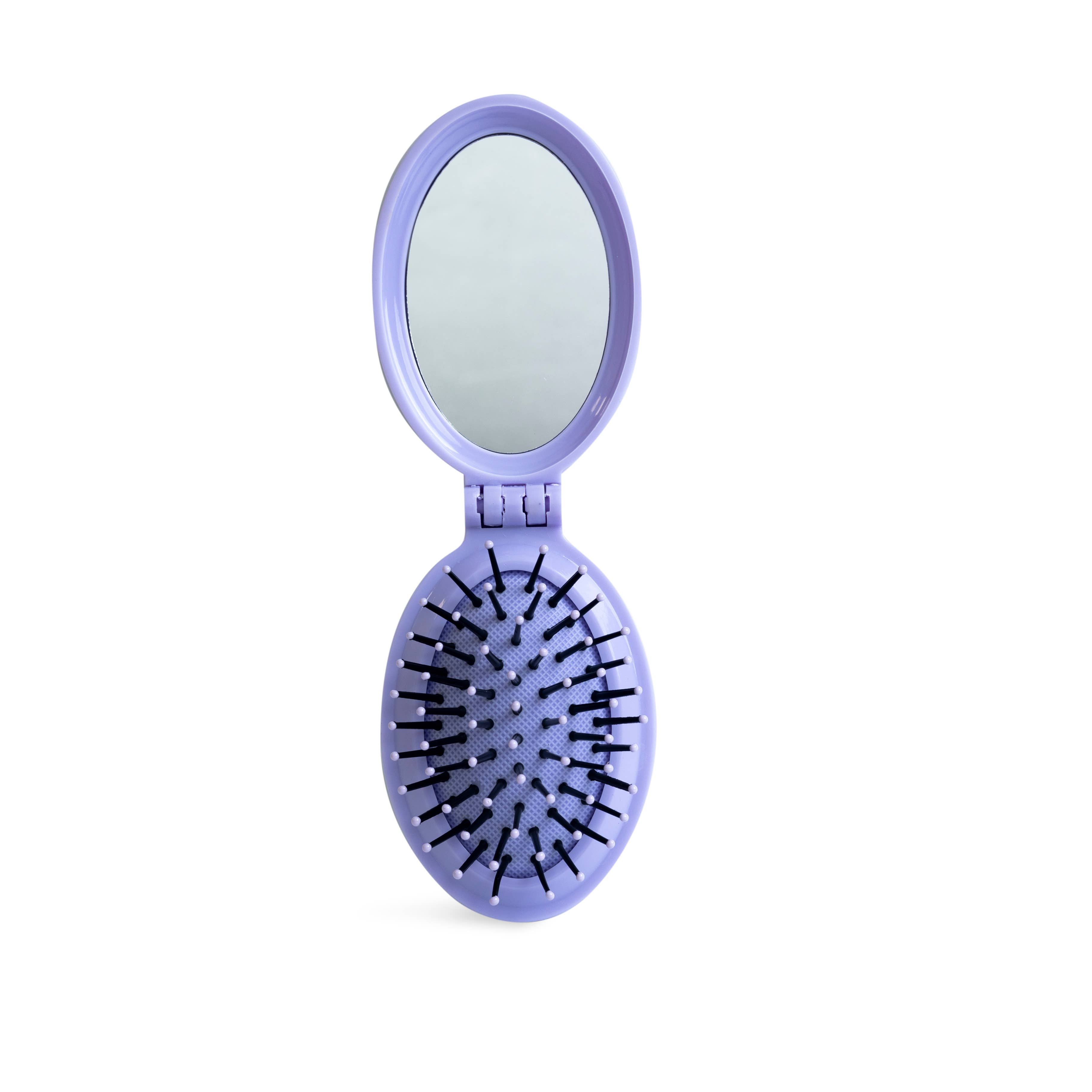 Aquarius Cosmetic SLU - Wholesale Compact Mirror - Idc Institute Pocket Mirror With Comb Blister1