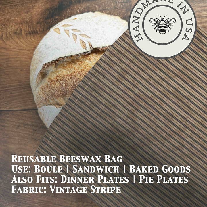 Five Oaks Farm – Großhandel Verpackung/Beutel zur Aufbewahrung von Lebensmitteln – Brotbeutel | Bienenwachsbeschichtet68