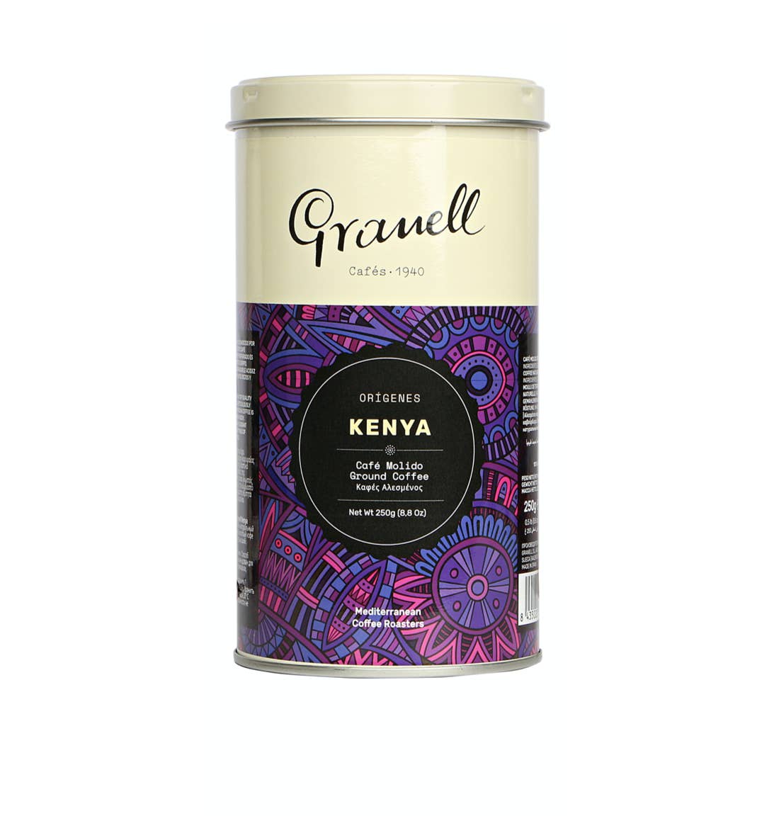 Cafes Granell – Engroshandel Malet kaffe – Kenya Gourmet Kaffe 250 g