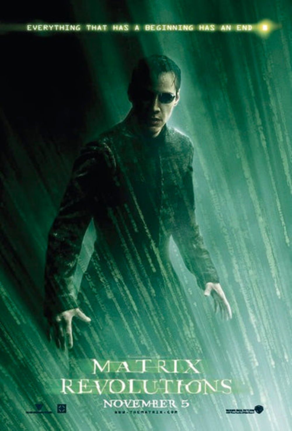 Close Up GmbH - Vendita all'ingrosso Poster - Primo piano del poster di Matrix Revolutions Neo 68,5 cm x 98 cm0