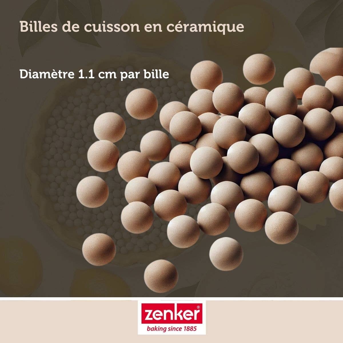 Zenker - Wholesale Baking Dish - Cooking balls for shortcrust pastry4
