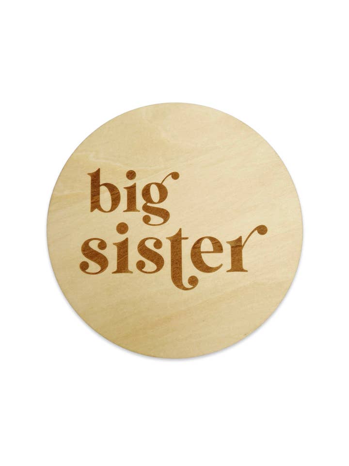Big Sister Plaque for wholesale by Sweet Frankie Baby