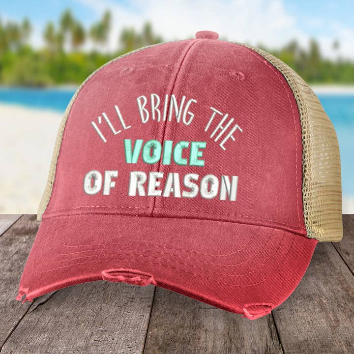 Piper Lou Collection - Wholesale Trucker Hat - Women's - I'll Bring The Voice Of Reason Hat