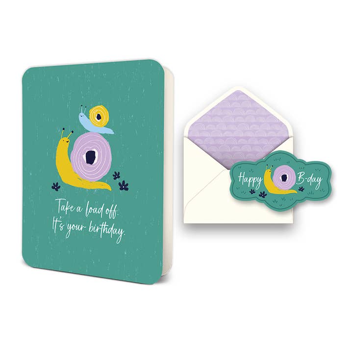 Take a Load Off Deluxe Greeting Card for wholesale by Studio Oh!