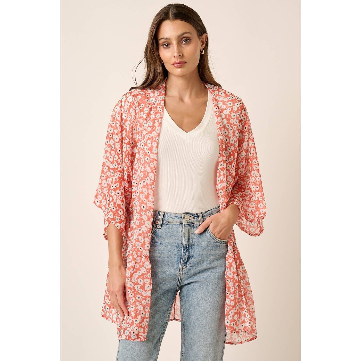 mittoshop – wholesale Kimono - Dam – BLOMMÖNSTER YORYU CHIFFONG DUSTER1