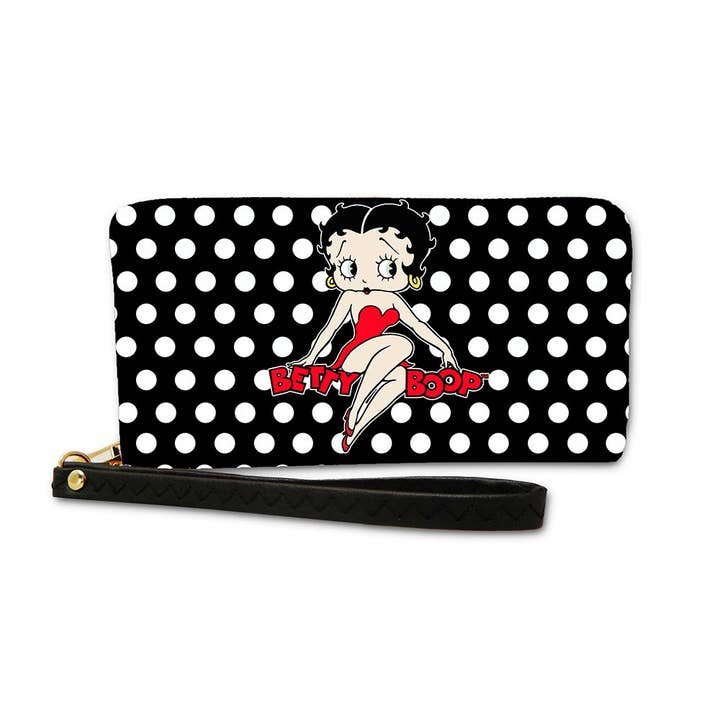 MID-SOUTH PRODUCTS - Wholesale Wallet - Women's - Betty Boop Wallet - Polka Dots