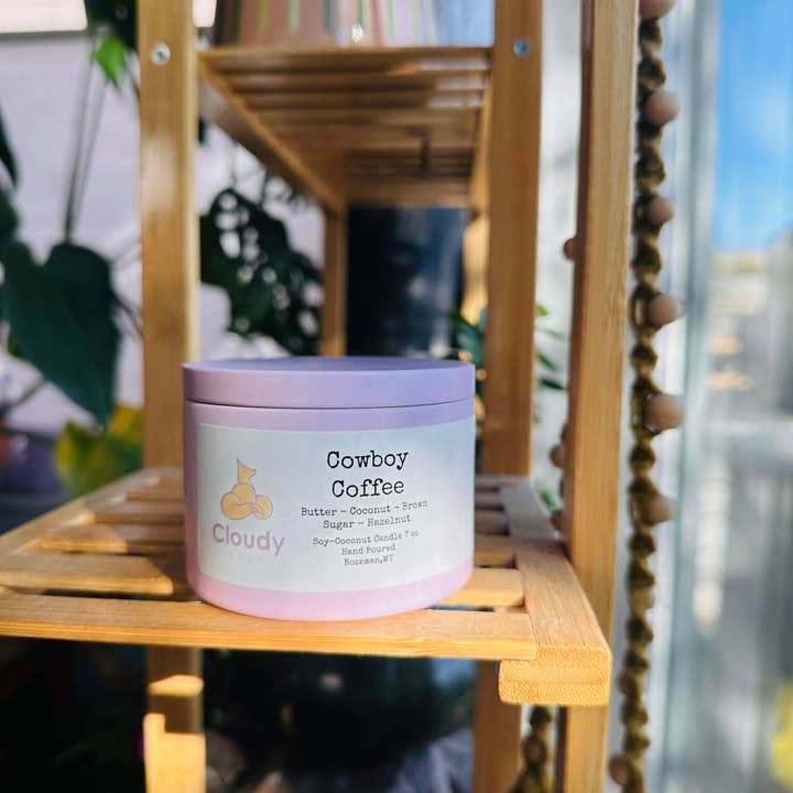 Cloudy Babe - Wholesale Jar/Filled Candle - Cowboy Coffee Candle2