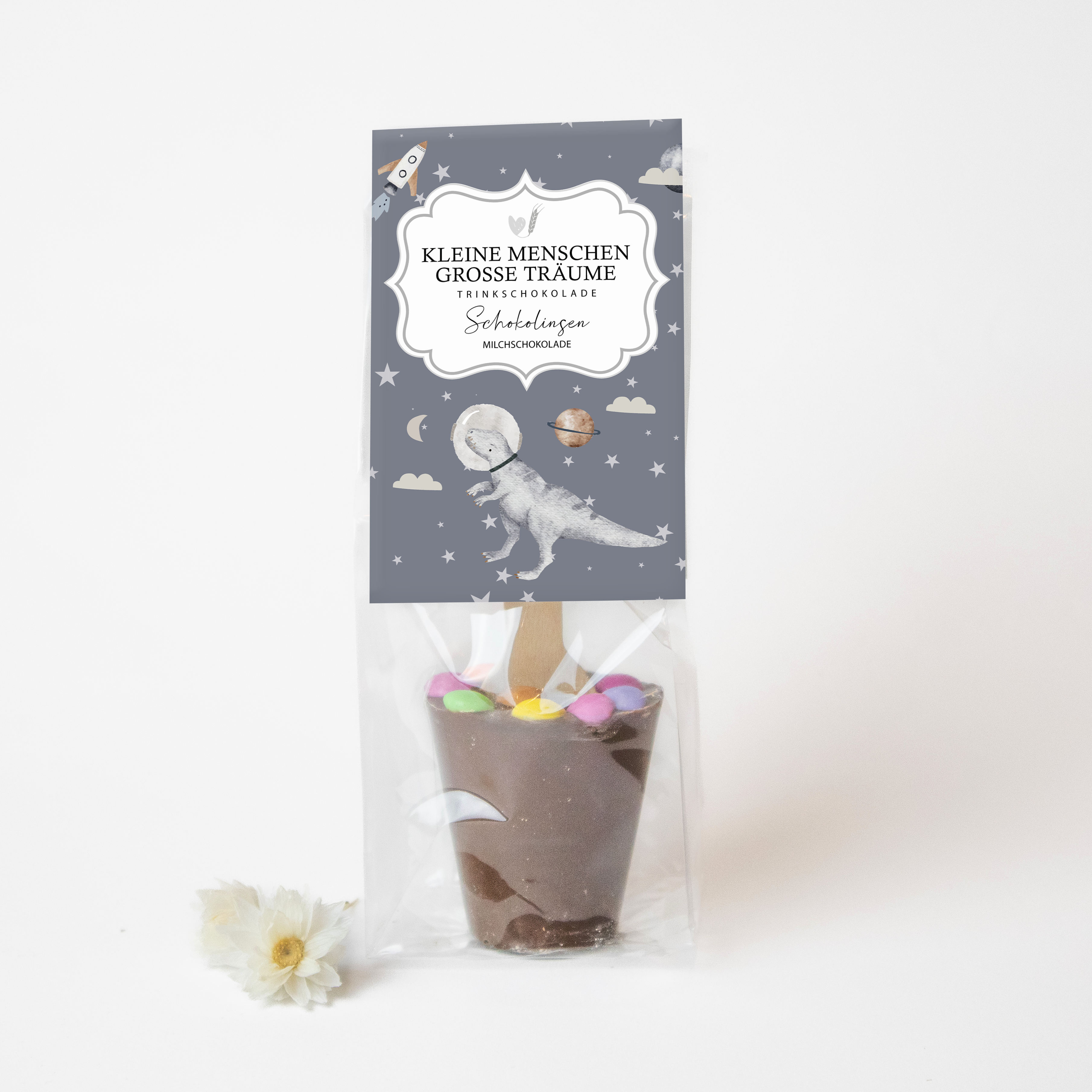 Bake Affair GmbH - Wholesale Hot Cocoa Mix/Kit - Drinking Chocolate Chocolate Lentils "Little People, Big Dreams"0