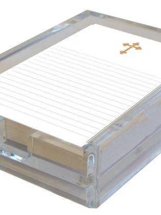 Notepads/Unpadded (ALR1 136 Cross) for wholesale by Stevie Streck Designs