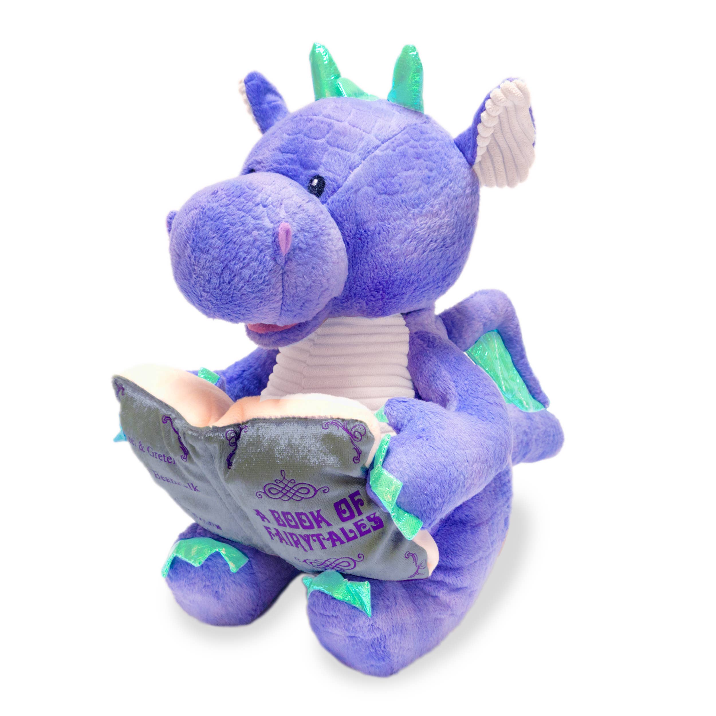 Cuddle Barn, Inc. - Wholesale Stuffed/Plush Toy - Kids & Baby - Dalton the Storytelling Dragon (Soft Reading Kids Plush Toy)2