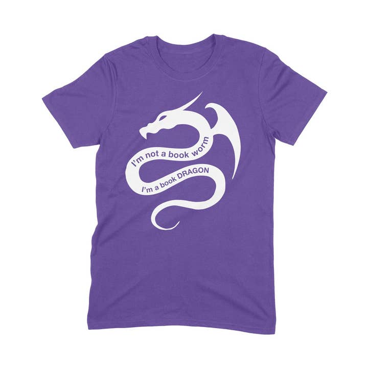Book Dragon- Purple for wholesale by Bookish Endeavors