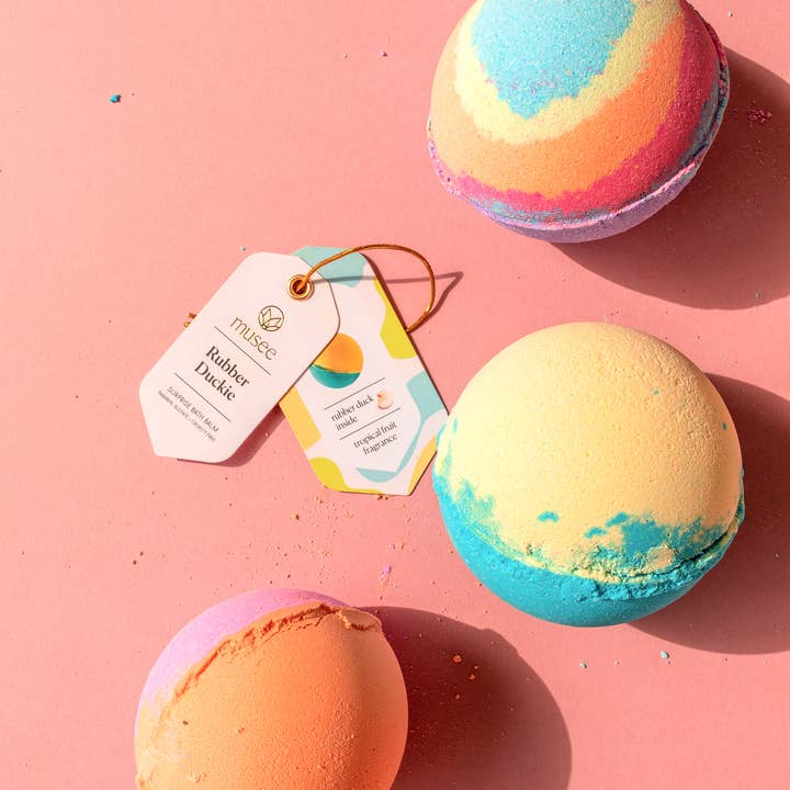 Musee - Wholesale Bath Bomb/Fizz - Rubber Duckie Bath Balm2