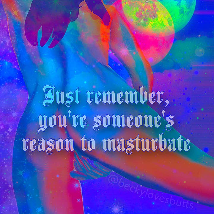 Magnet Motivational Sex Positive Art for wholesale by Reba Jam Art Shop