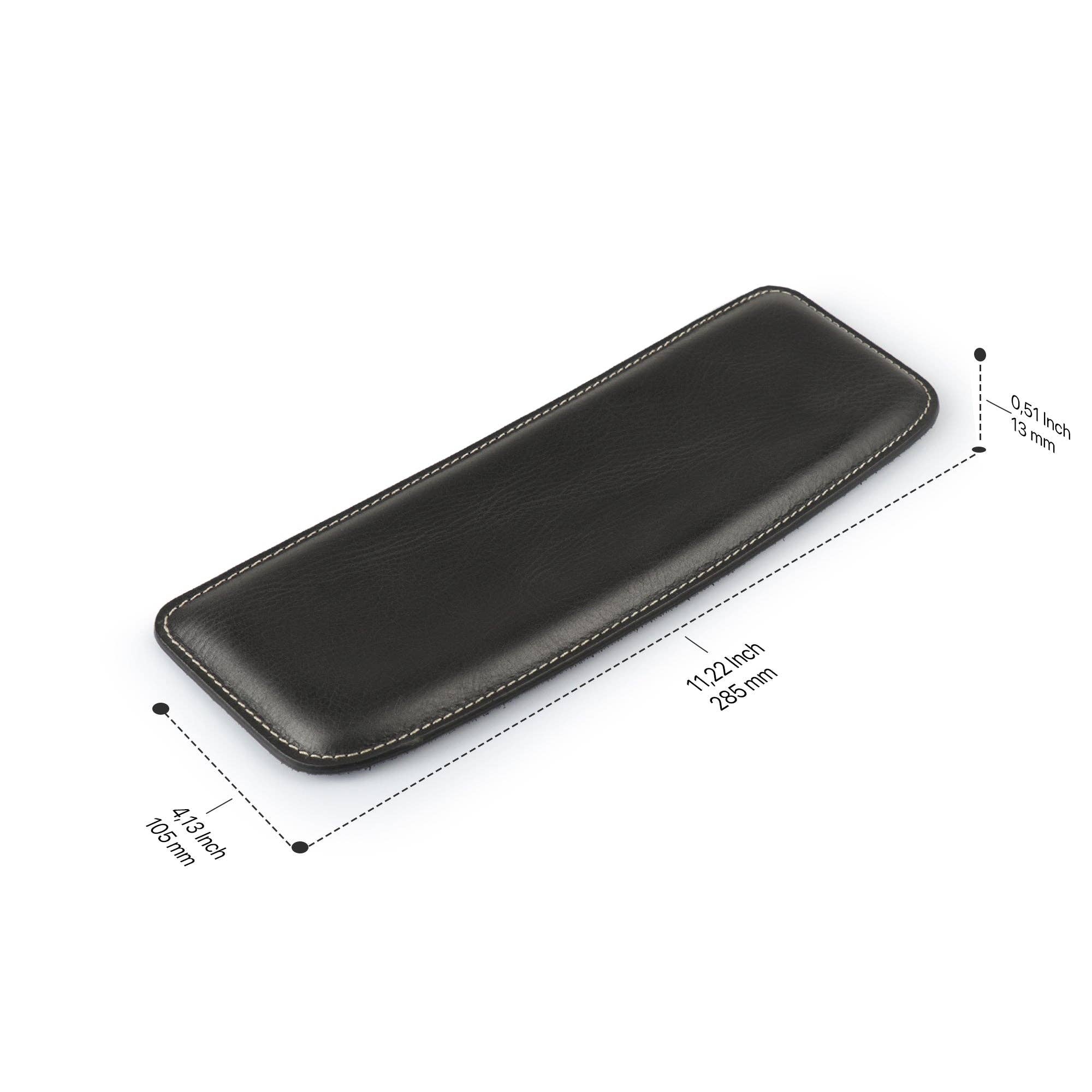 Londo - Vente Clavier - Londo Tapis de Clavier - Support Ergonomique en Cuir Véritable de Qualité Supérieure pour un Confort de Frappe au Travail et à la Maison20