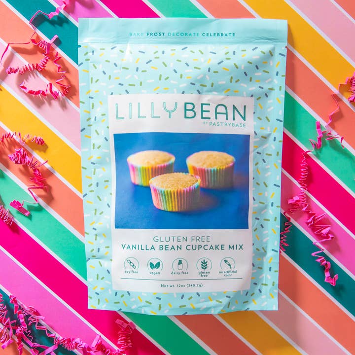 LillyBean Baking - Wholesale Cake Mix - Vanilla Bean Cupcake Mix (Vegan & Gluten-Free)