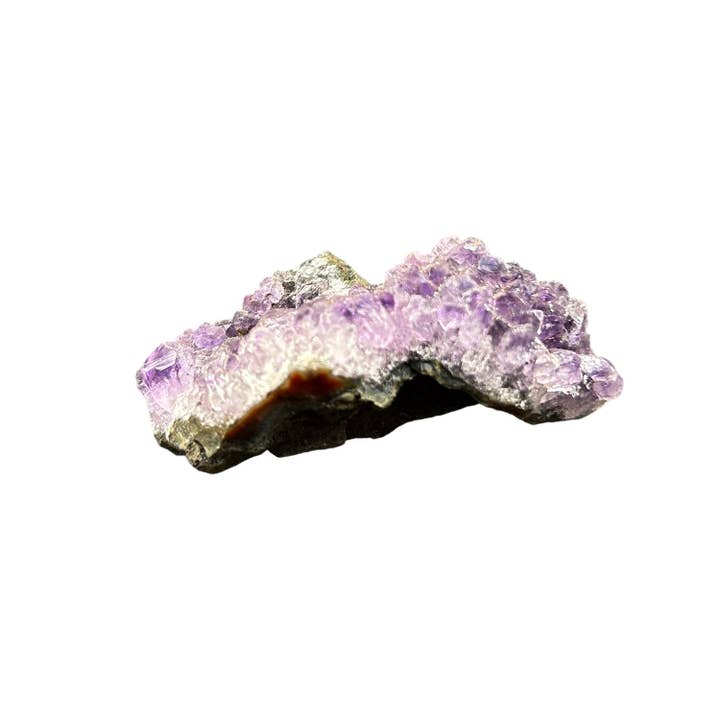 Etnico del Mondo - Wholesale Spiritual Stone/Crystal - Amethyst Druze Purple Crystal for Energetic Decor #32