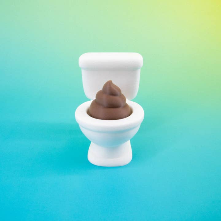 Super Fantastic - Wholesale Fidget Toy - Kids - Poop Toilet Clickie4