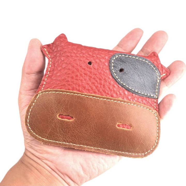 Funkyrel® Atzbranding Limited - Wholesale Coin purse – Women’s - Cosbai – Cartoon Cow Mini Coin Purse10