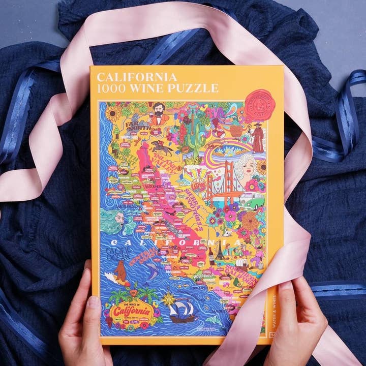 Water & Wines US - Wholesale Puzzle - Adult - California Wine Puzzle7