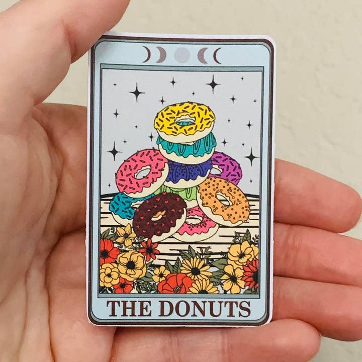 The Donuts - Adesivi/magneti alimentari per la vendita all'ingrosso da parte di Oily Graphic Creations