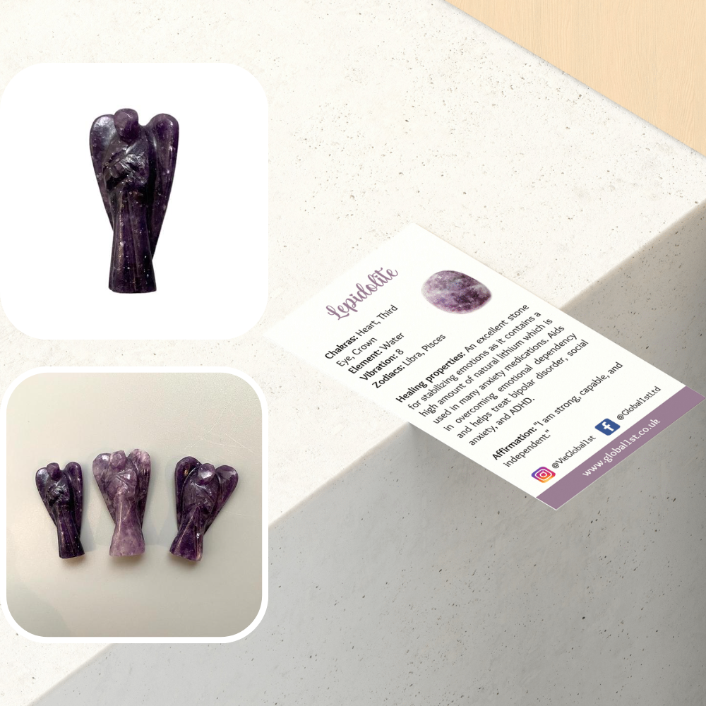 VIE - Wholesale Decorative Figurine - Crystal Angel, 3.5cm34