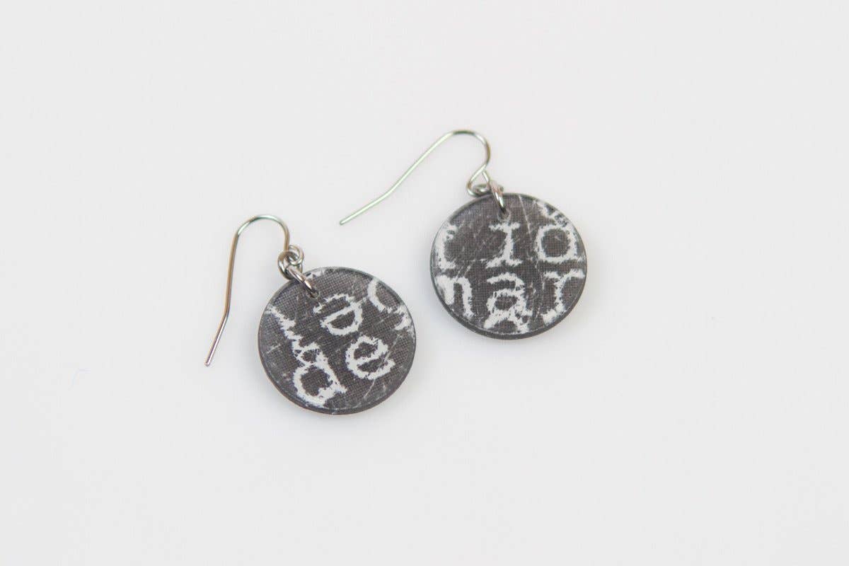 dconstruct - Vente Boucles d'oreilles pendantes - Boucles d'oreilles Ecoresin - Cercle11