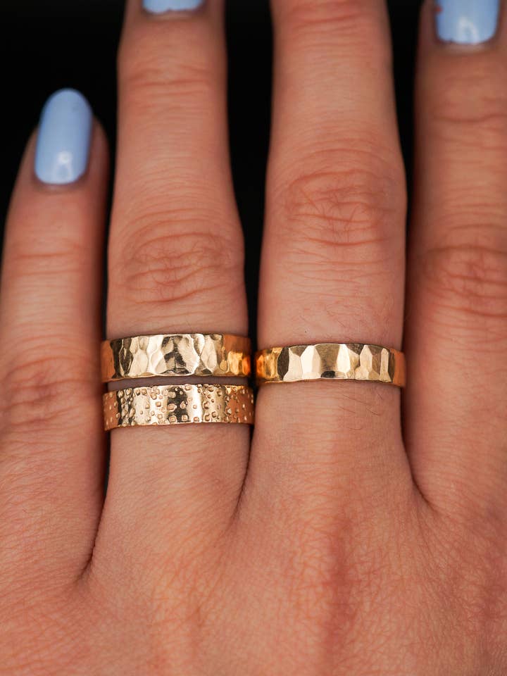 Essential Band, 14K Gold Fill for wholesale by Hannah Naomi