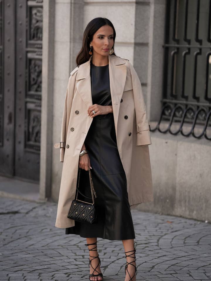 Lange gabardine voor wholesale door GUIMANOS