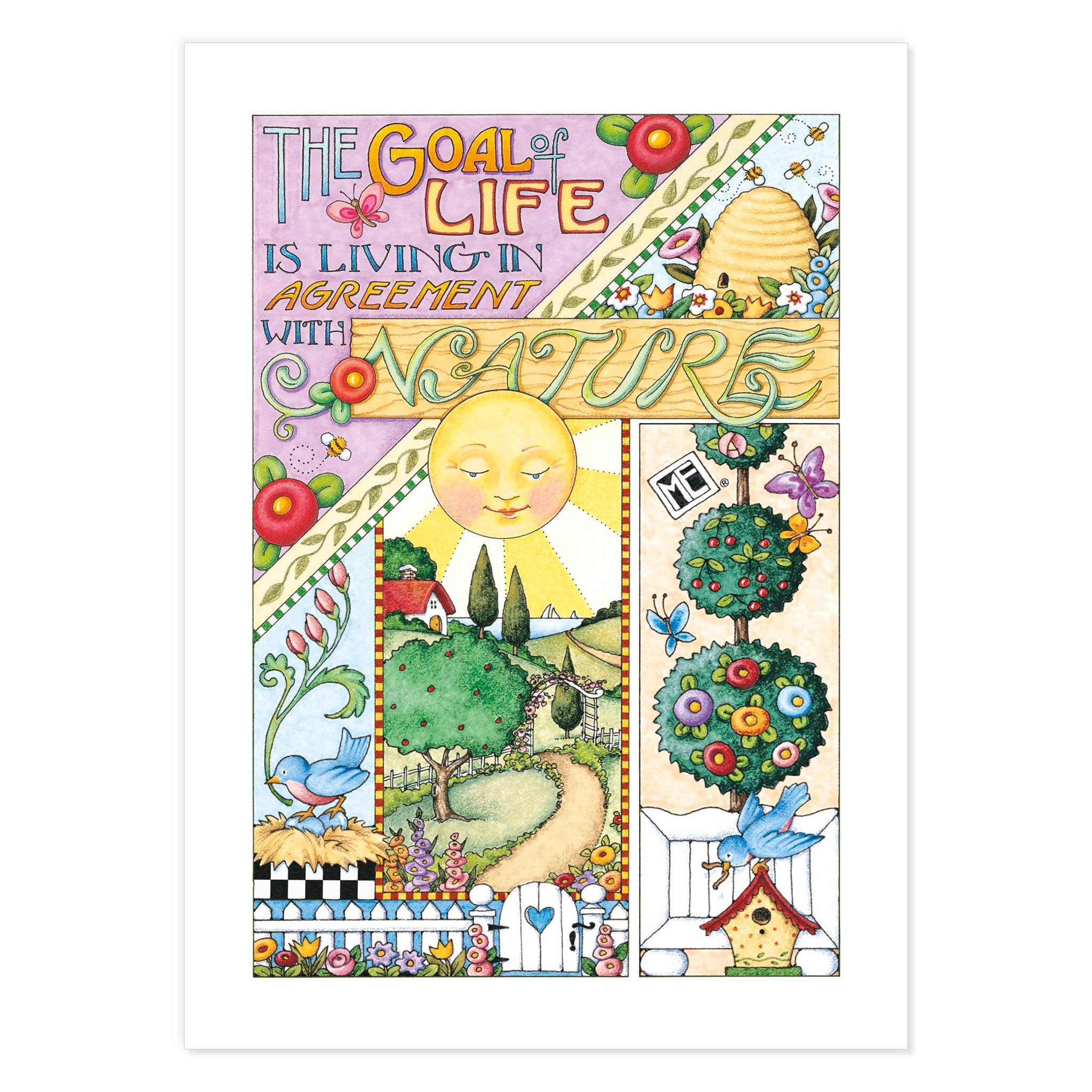 Mary Engelbreit Studios – wholesale Vykortsset – Vårens vykort4