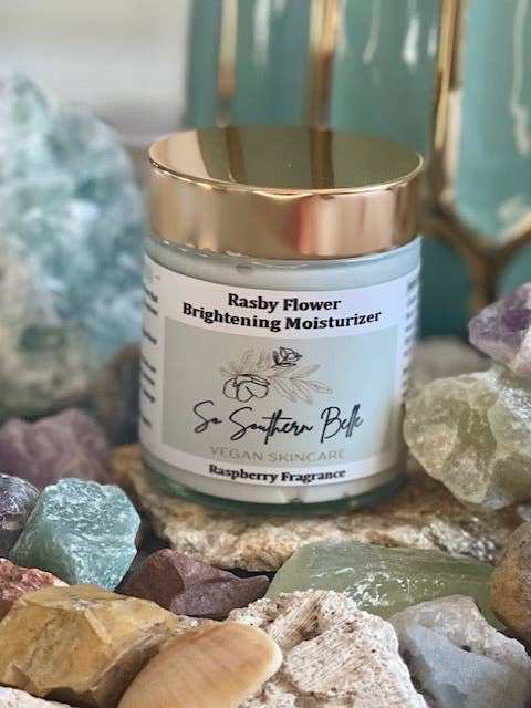 Rasby Flower Moisturizer for wholesale by So Southern Belle