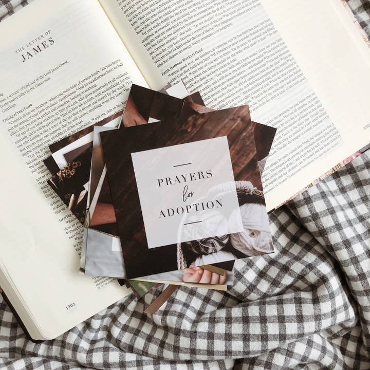 The Daily Grace Co - Wholesale Religious Card - Prayers for Adoption Verse Card Set2