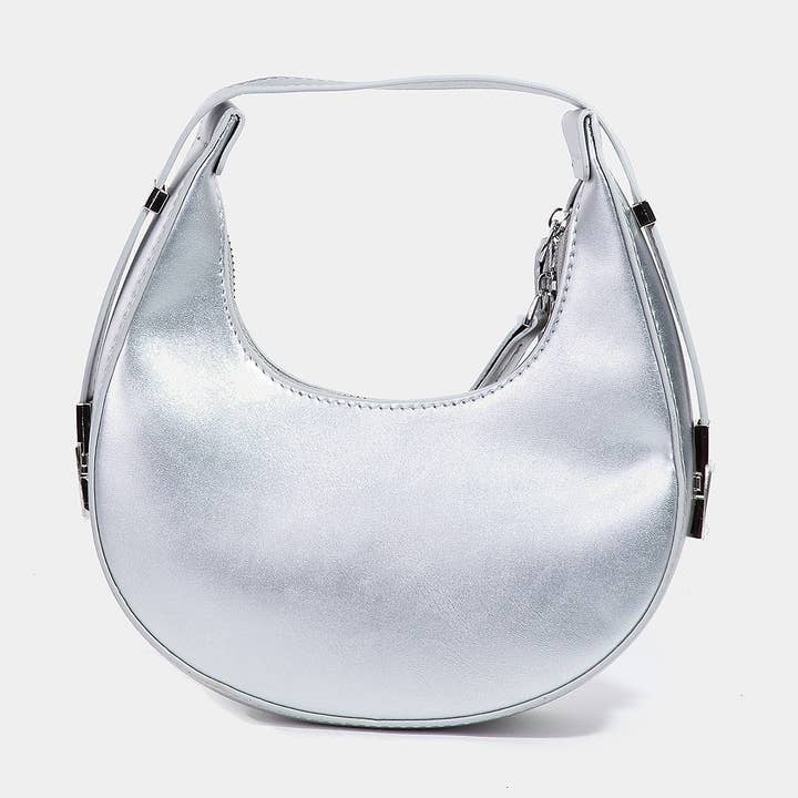 Collections by Fame Accessories - Wholesale Crossbody Bag - Women's - Small Half Moon Handbag