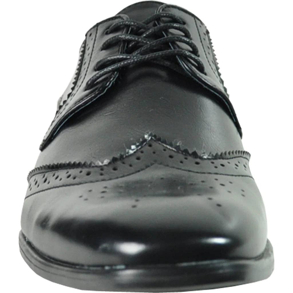 Tux-USA® - Vendita all'ingrosso Oxford - Uomo - Scarpa elegante da uomo BRAVO KING-2 Wingtip Oxford10