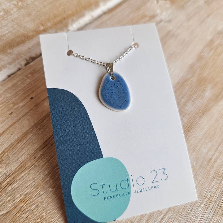 Studio 23 Ceramics – wholesale Pendant/charm necklace – NEW DESIGN Pendant Pebble3