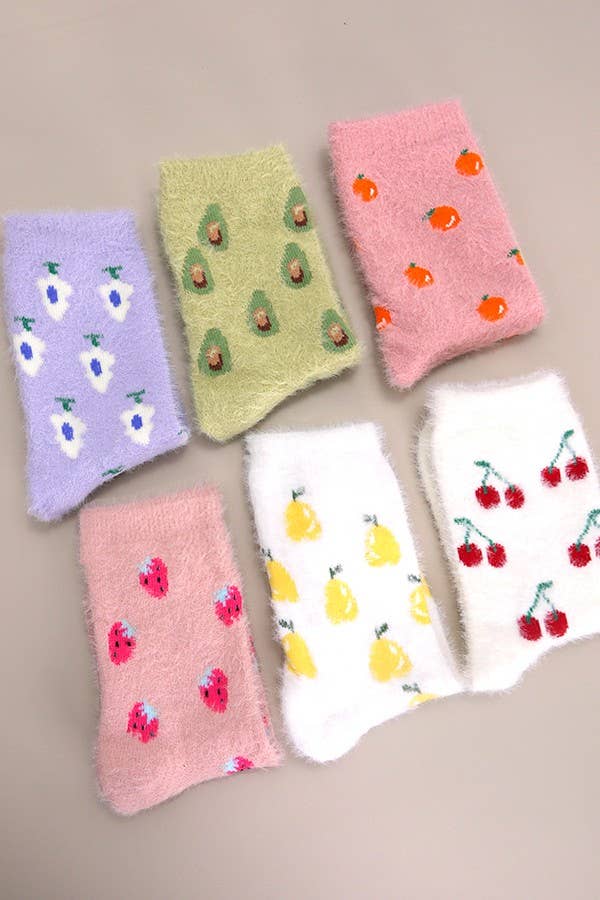 JOSSLYN by wall to wall - Wholesale Socks - Women's - WARM CHINLON SOFT FLEECE FUZZY SOCKS | 40S020539