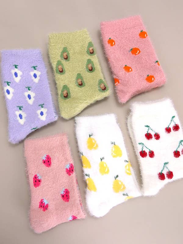 JOSSLYN by wall to wall - Wholesale Socks - Women's - WARM CHINLON SOFT FLEECE FUZZY SOCKS | 40S020539