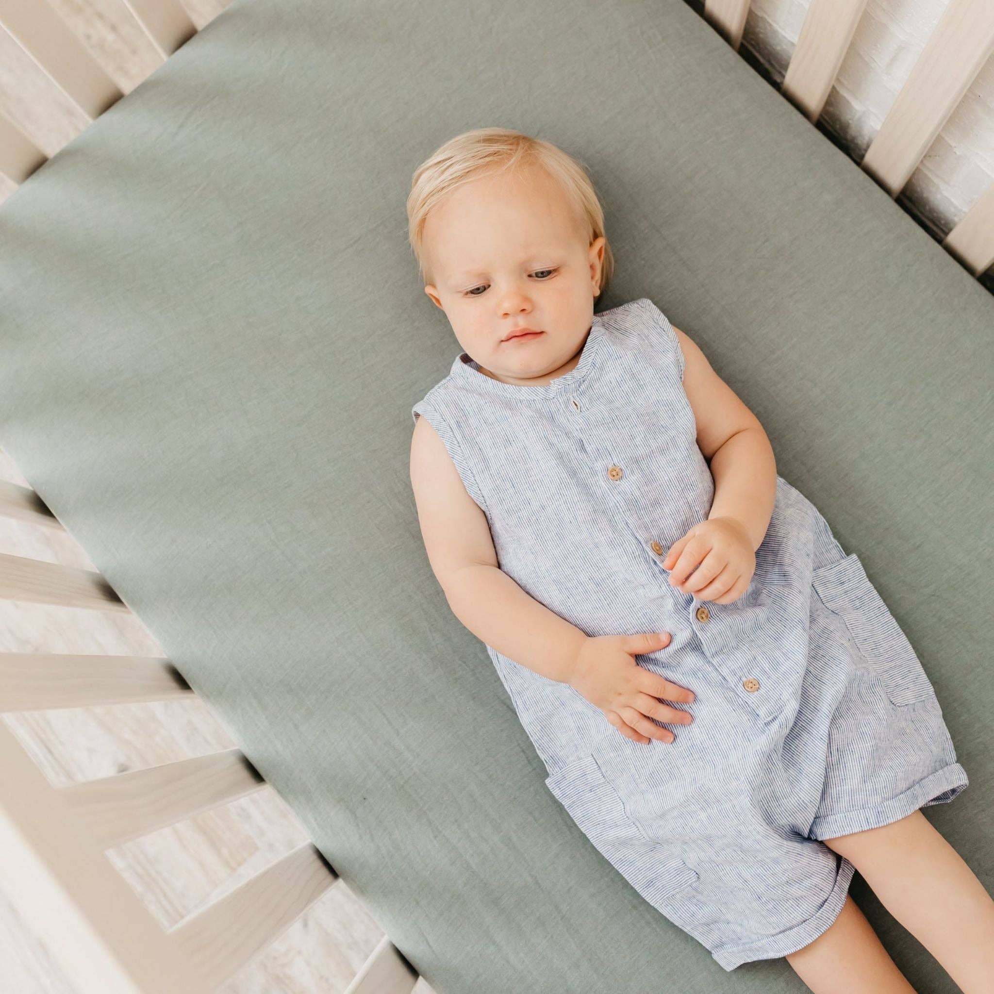 Copper Pearl - Wholesale Cot/Crib Sheets - Premium Knit Fitted Crib Sheet - Briar2