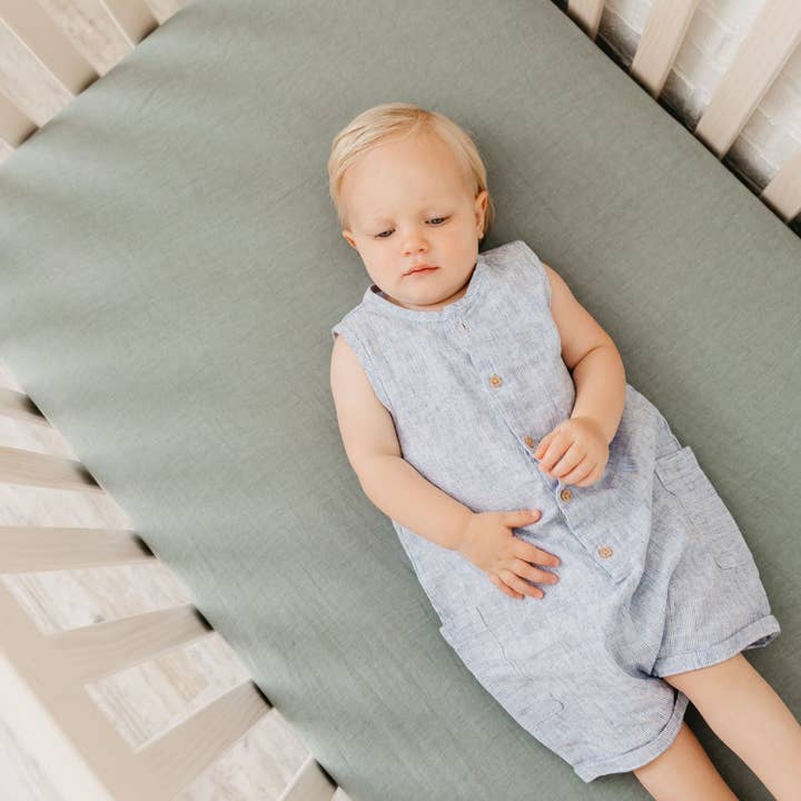 Copper Pearl - Wholesale Cot/Crib Sheets - Premium Knit Fitted Crib Sheet - Briar2