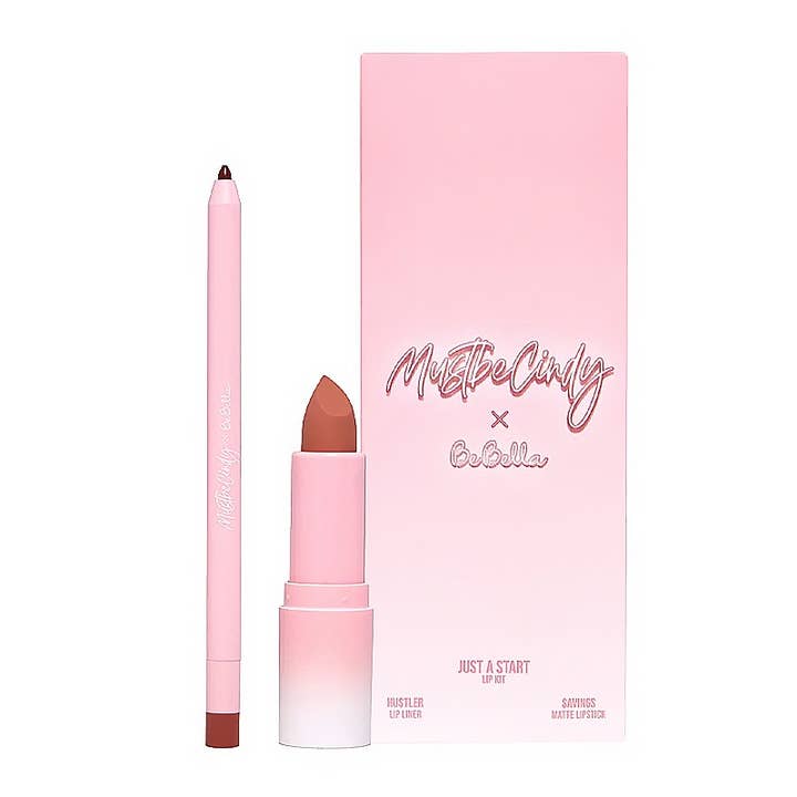 PINEAPPLE Beauty - Wholesale Lipstick Set - Bebella BB-MCLK2 MustbeCindy Lip Kit Just a Start - 6pc