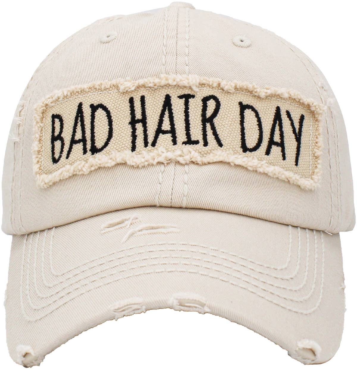 KBETHOS - Vendita all'ingrosso Cappellino da baseball - Donna - Berretto a sfera vintage lavato Bad Hair Day63