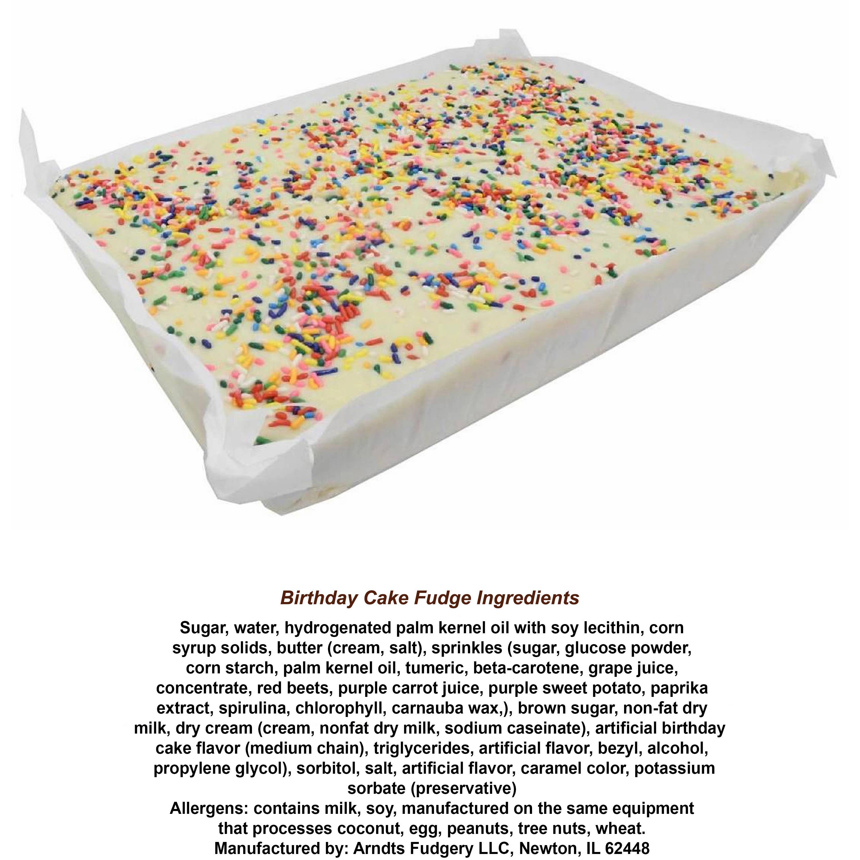 Arndt's Fudgery LLC - Wholesale Fudge - Bulk Fudge Slab 7 Pounds0