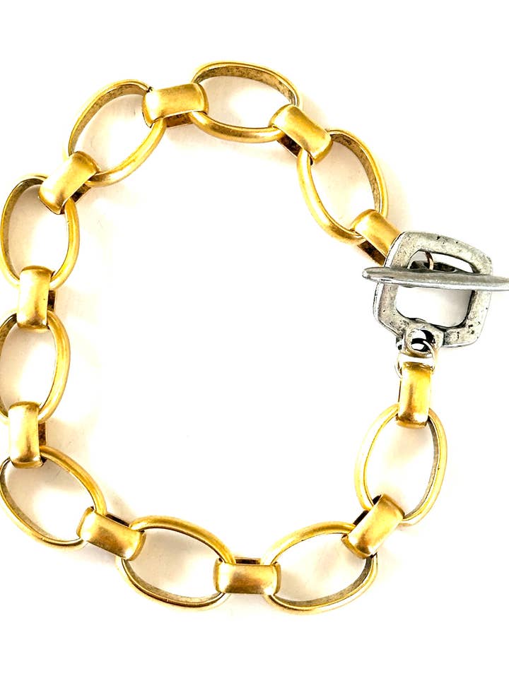 oval links bracelet-cvbol for wholesale by CV Designs