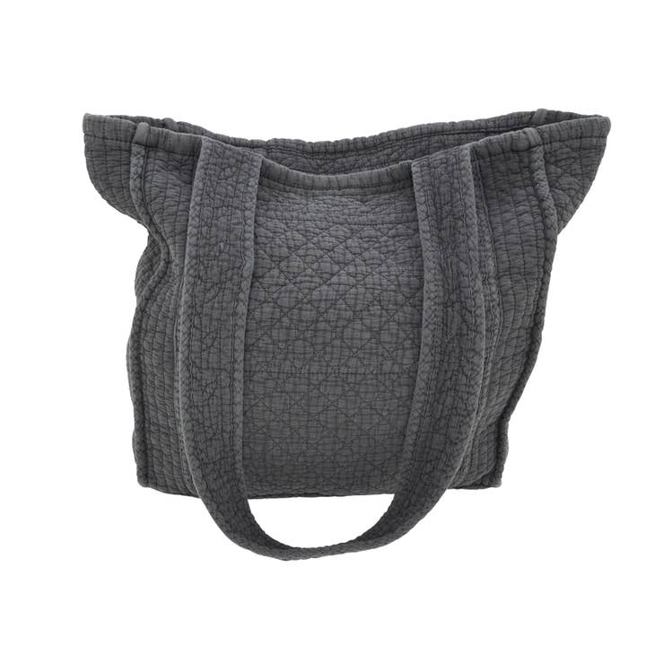 Saro Lifestyle - Wholesale Tote Bag - Women's - Soft Cotton Quilted Tote Bag