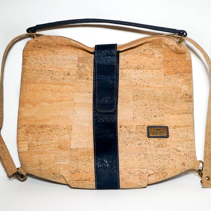 Porto Convertible Sustainable Satchel for wholesale by House of cork NY