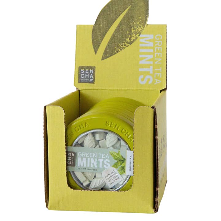 Sencha Naturals - Wholesale Mints - 6pk Green Tea Mints Canisters - Moroccan Mint Flavor0