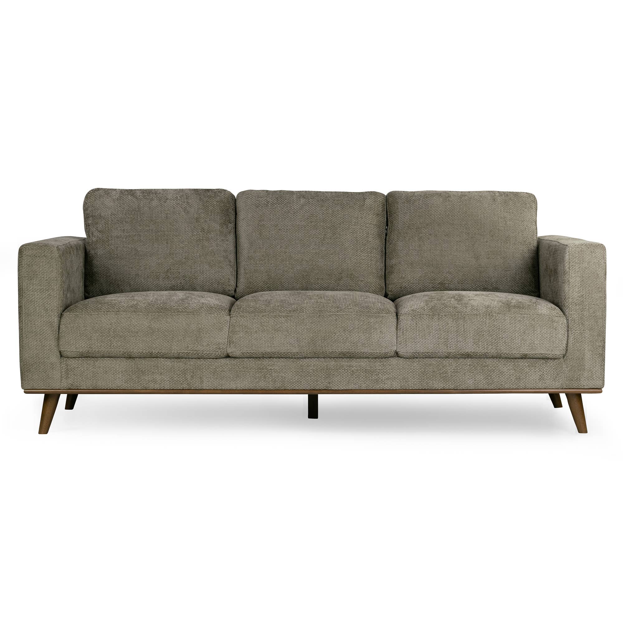 Glamour Home - Wholesale Sofa - Bishop Brown Corduroy Twill Fabric Sofa with Wood Legs2