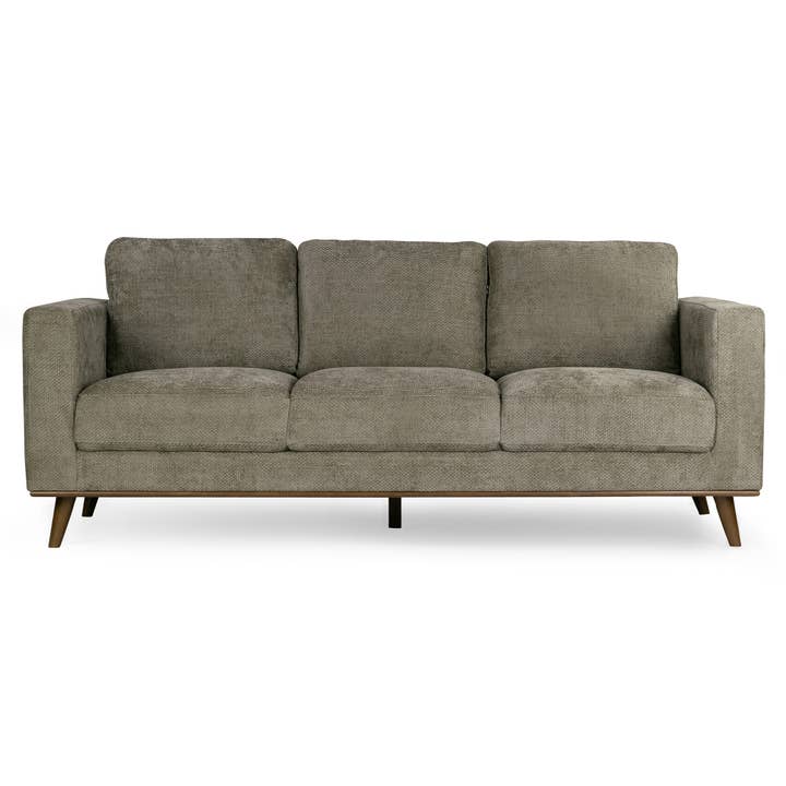 Glamour Home - Wholesale Sofa - Bishop Brown Corduroy Twill Fabric Sofa with Wood Legs2